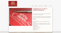 Desktop Screenshot of consensus.be