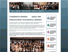 Tablet Screenshot of consensus.com.au