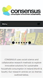 Mobile Screenshot of consensus.ie